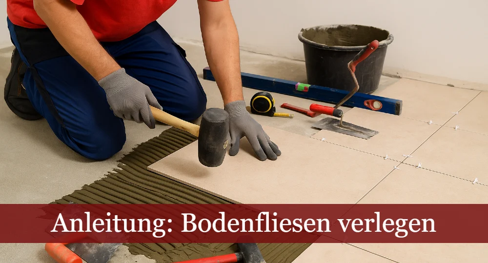 Bodenfliesen richtig verlegen