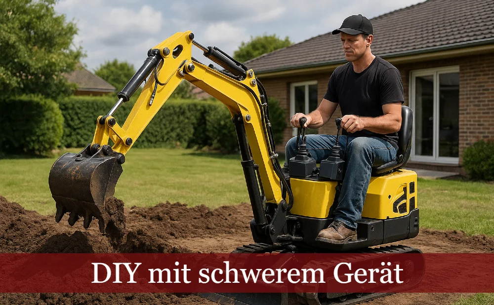 DIY-Projekte mit schwerem Gerät