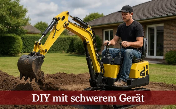 DIY-Projekte mit schwerem Gerät