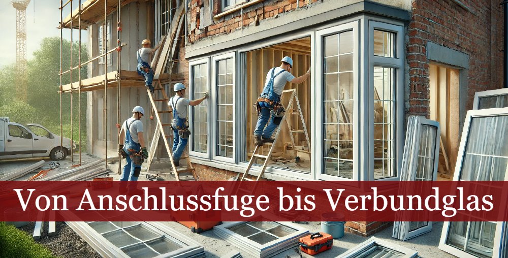 Fenster Fachbegriffe Symbolbild