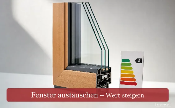 Fenster austauschen – Immobilienwert steigern | Symbolbild