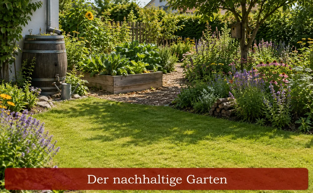 Garten nachhaltig planen und richtig pflegen - Symbolbild