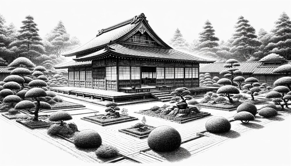 holzhaus minka mit zen garten 1000