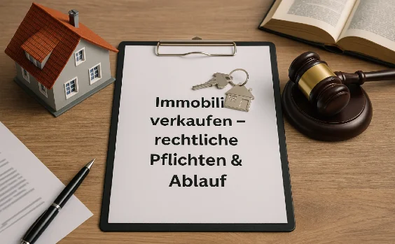 Immobilie verkaufen – rechtliche Pflichten & Ablauf
