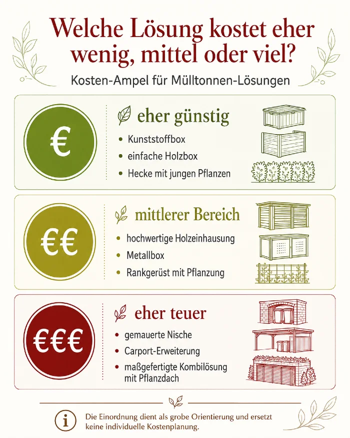 kosten ampel muelltonnen loesungen
