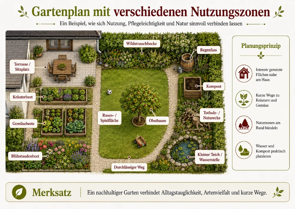nachhaltiger garten zonen