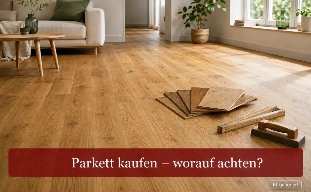 Parkett kaufen – worauf achten? Symbolbild