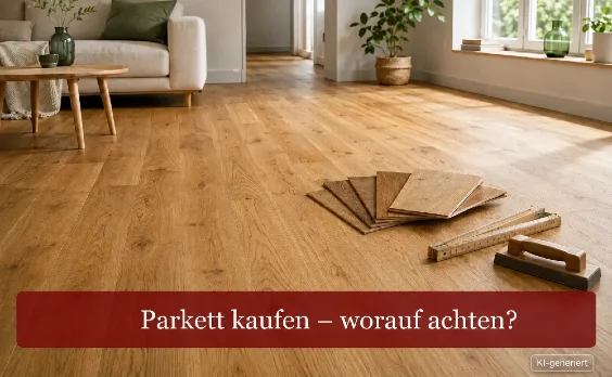 Parkett kaufen – worauf achten? Symbolbild