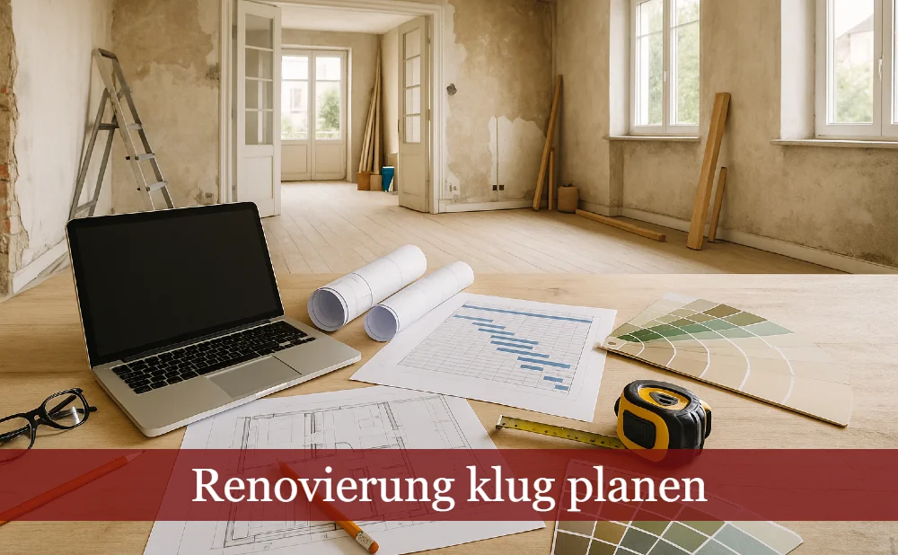 Renovierung klug planen