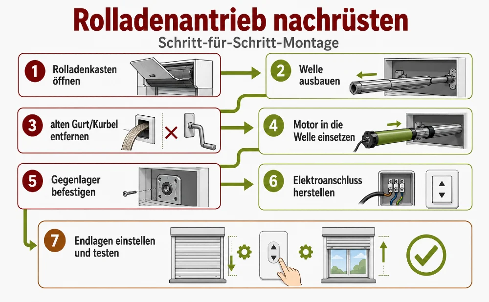rolladenantrieb nachruesten anleitung schemazeichnung