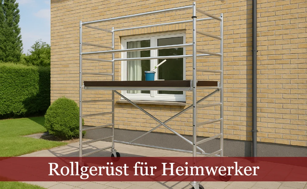 Rollgerüst für Heimwerker