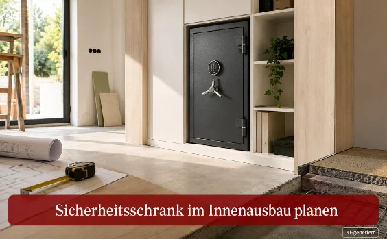 Sicherheitsschrank im Innenausbau - Symbolbild