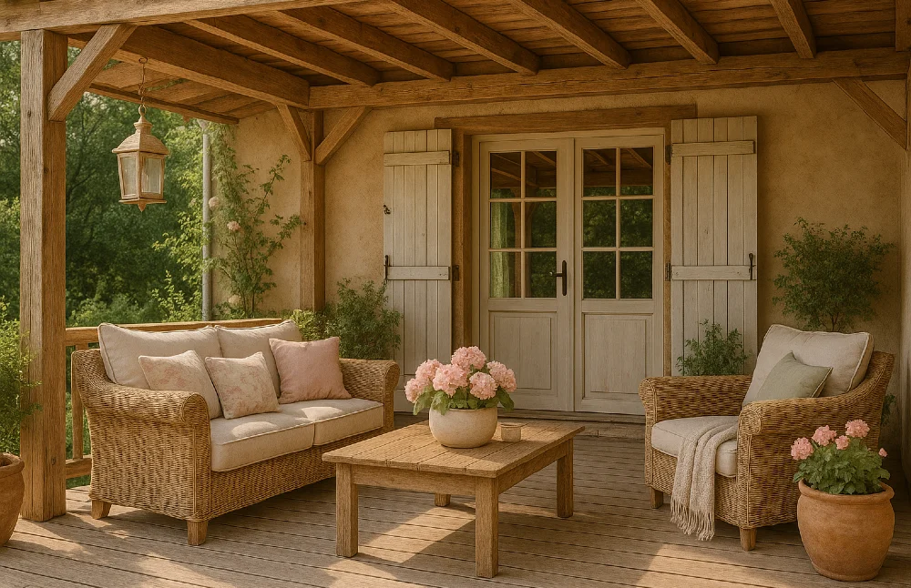 terrasse landhaus stil 1000