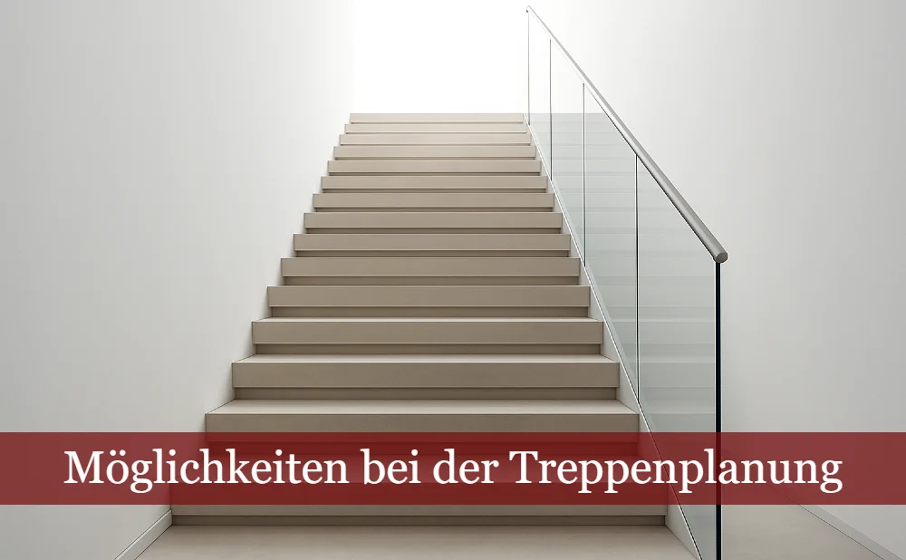 Möglichkeiten bei der Treppenplanung