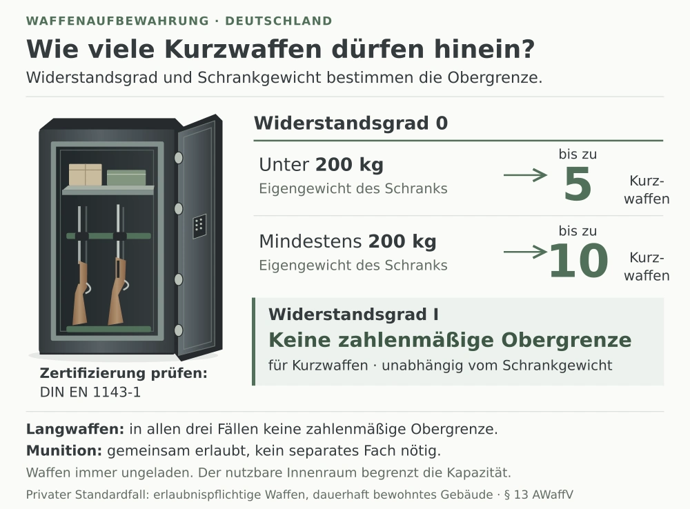 waffenschrank widerstandsgrad waffenanzahl 1000
