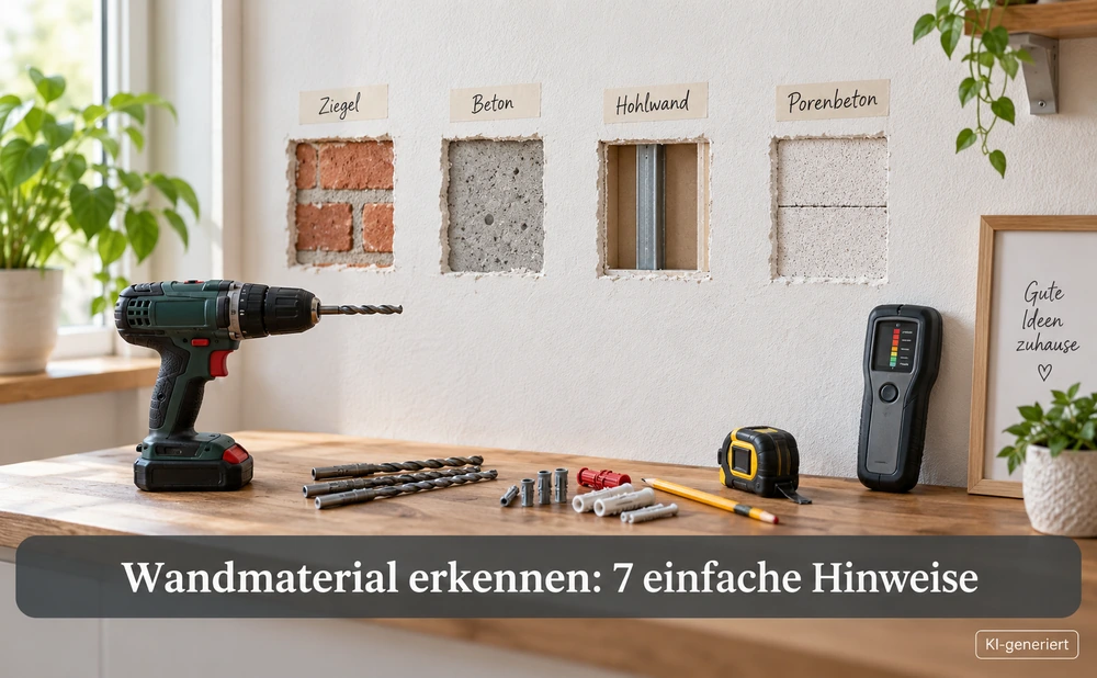 Wandmaterial erkennen: 7 Hinweise - Symbolbild