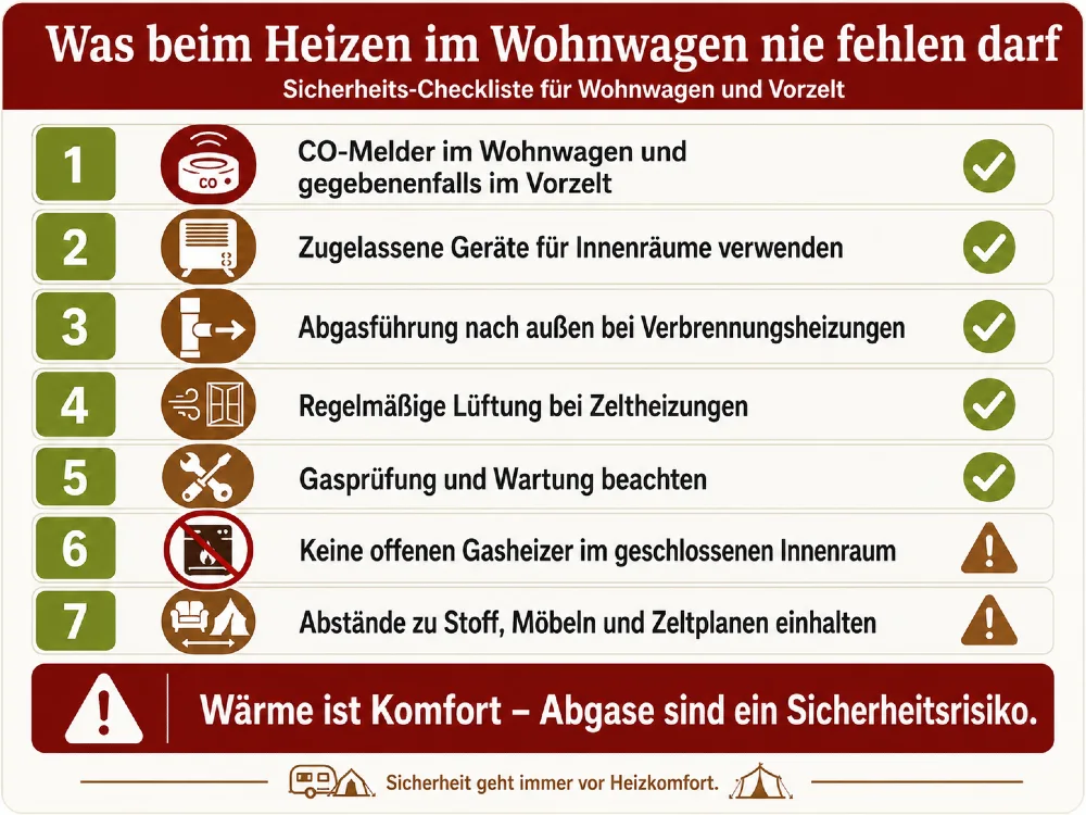 was bei heizung wohnwagen nicht fehlen darf