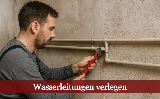 Wasserleitungen selbst verlegen