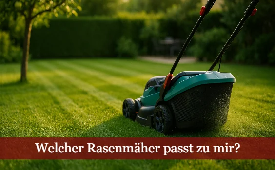 Welcher Rasenmäher passt zu mir?