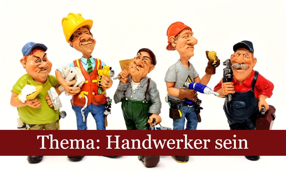 Handwerker Figuren